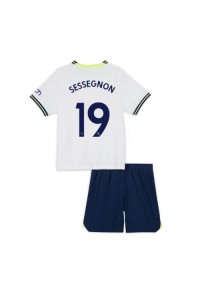 Tottenham Hotspur Ryan Sessegnon #19 Babyklær Hjemme Fotballdrakt til barn 2022-23 Korte ermer (+ Korte bukser)